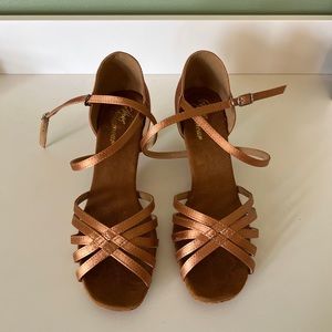 Ladies Latin Heels Never Worn